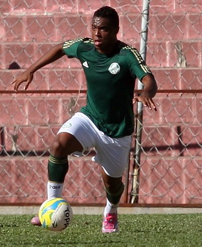 Fabio Menotti/Ag. Palmeiras/Divulgação _ De pênalti, Erik deu mais uma vitória ao Verdão na competição