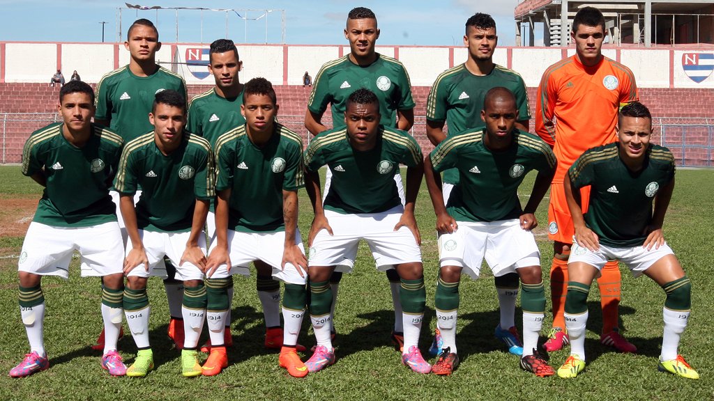 Fabio Menotti/Ag. Palmeiras/Divulgação _ Equipe Sub-20 da Sociedade Esportiva Palmeiras