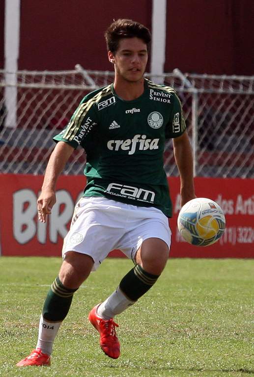 Fabio Menotti/Ag. Palmeiras/Divulgação _ No primeiro turno, o Sub-17 venceu a equipe campineira por 4 a 2
