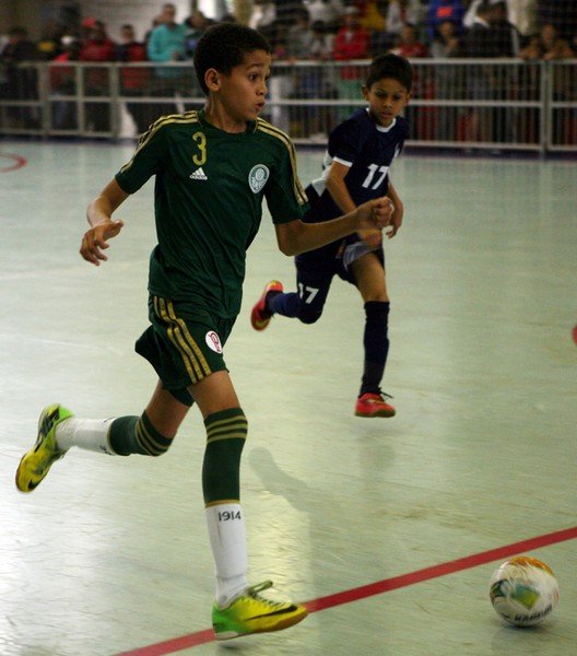 Fabio Menotti/Ag. Palmeiras/Divulgação _ O time Sub-10 marcou 26 vezes e sofreu apenas um gol em três jogos