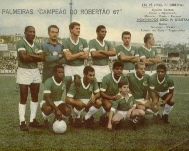 Divulgação _ Time Campeão do Torneio Roberto Gomes Pedrosa , disputado em 1967