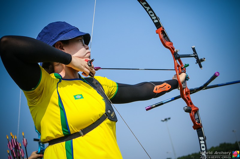 World Archery _ Sarah Nikitin está com a Seleção Brasileira fora do país desde o início de julho