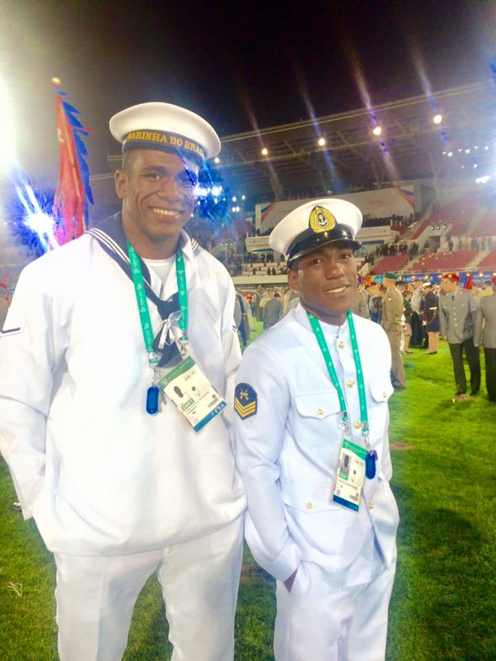 Divulgação _  Cosme Nascimento é um dos atletas do Verdão representando o Brasil no  Mundial Militar da Coreia do Sul