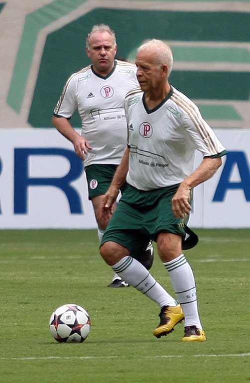 Fabio Menotti/Ag. Palmeiras/Divulgação _ Muito bem-humorado e destemido, o Divino exaltou a importância de marcar gol sobre São Marcos