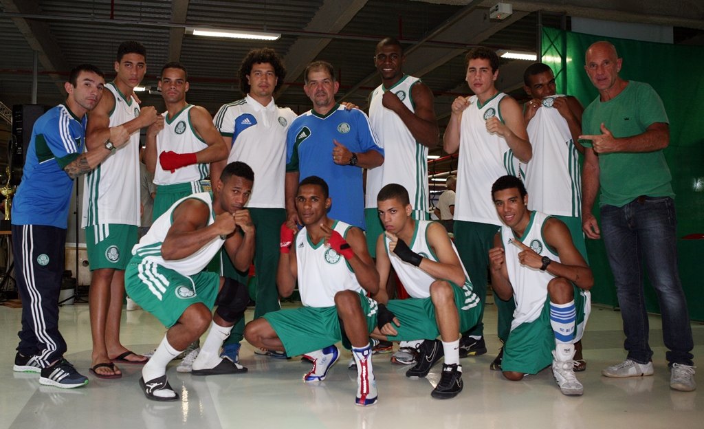 Fábio Menotti/Ag Palmeiras/Divulgação _ O Verdão foi o grande campeão na disputa da Copa dos Campeões de Boxe, realizada em São Vicente-SP