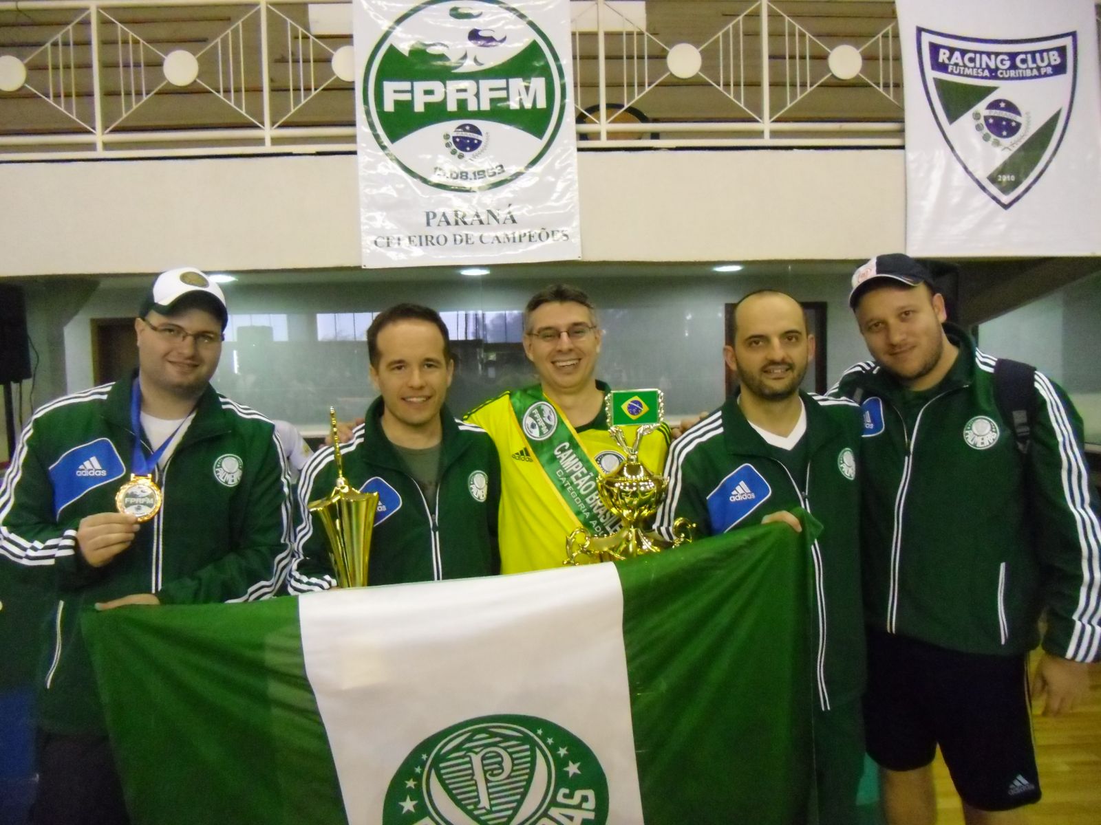 Divulgação _ Jefferson conquistou o décimo título Brasileiro Individual de Futebol de Mesa da história do clube.