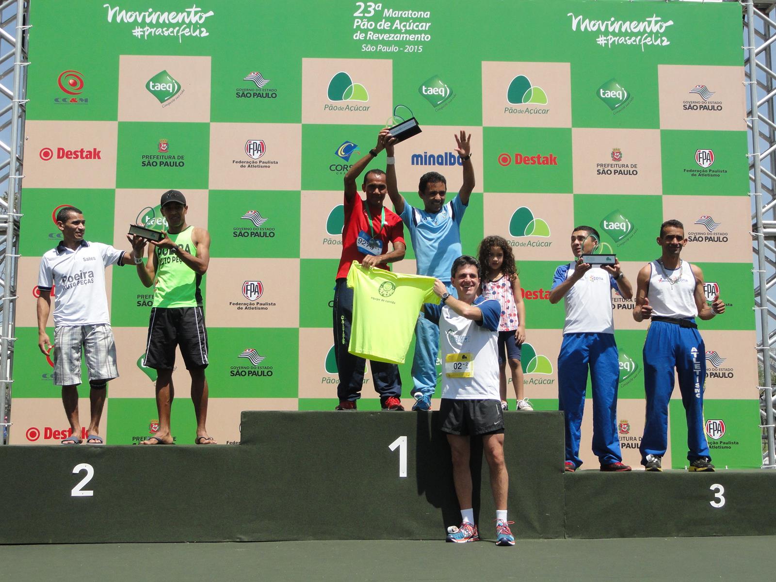 Divulgação _ Gilson Rodrigues Miranda venceu a Maratona Pão de Açúcar de Revezamento pela quarta vez