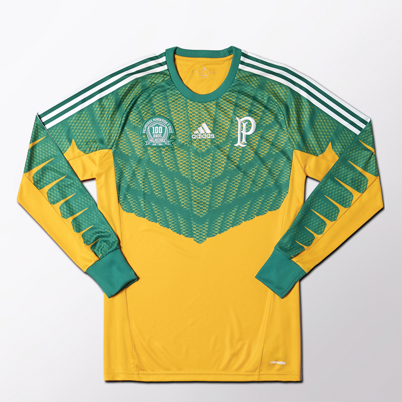 Divulgação _ A nova camisa de goleiro remete às cores do Brasil (verde e amarelo)