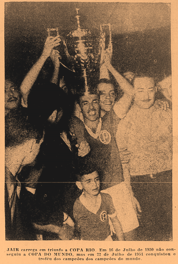 Time do Juventus-ITA, vice-campeão mundial de 1951.