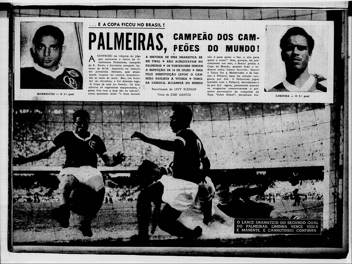 Página da Revista da Semana