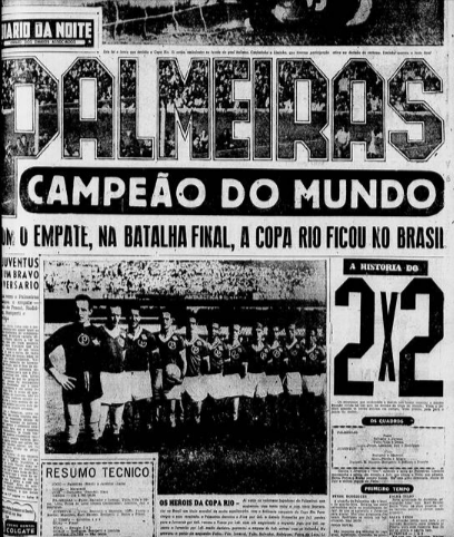 Página do jornal Diário da Noite