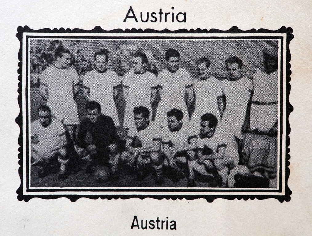 O Áustria Viena chegou ao Brasil como representante austríaco no Mundial