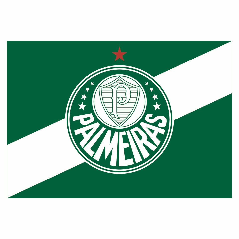 Qual é o verde da bandeira do Palmeiras?