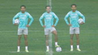 Evangelista celebra sequência de 35 jogos no Palmeiras